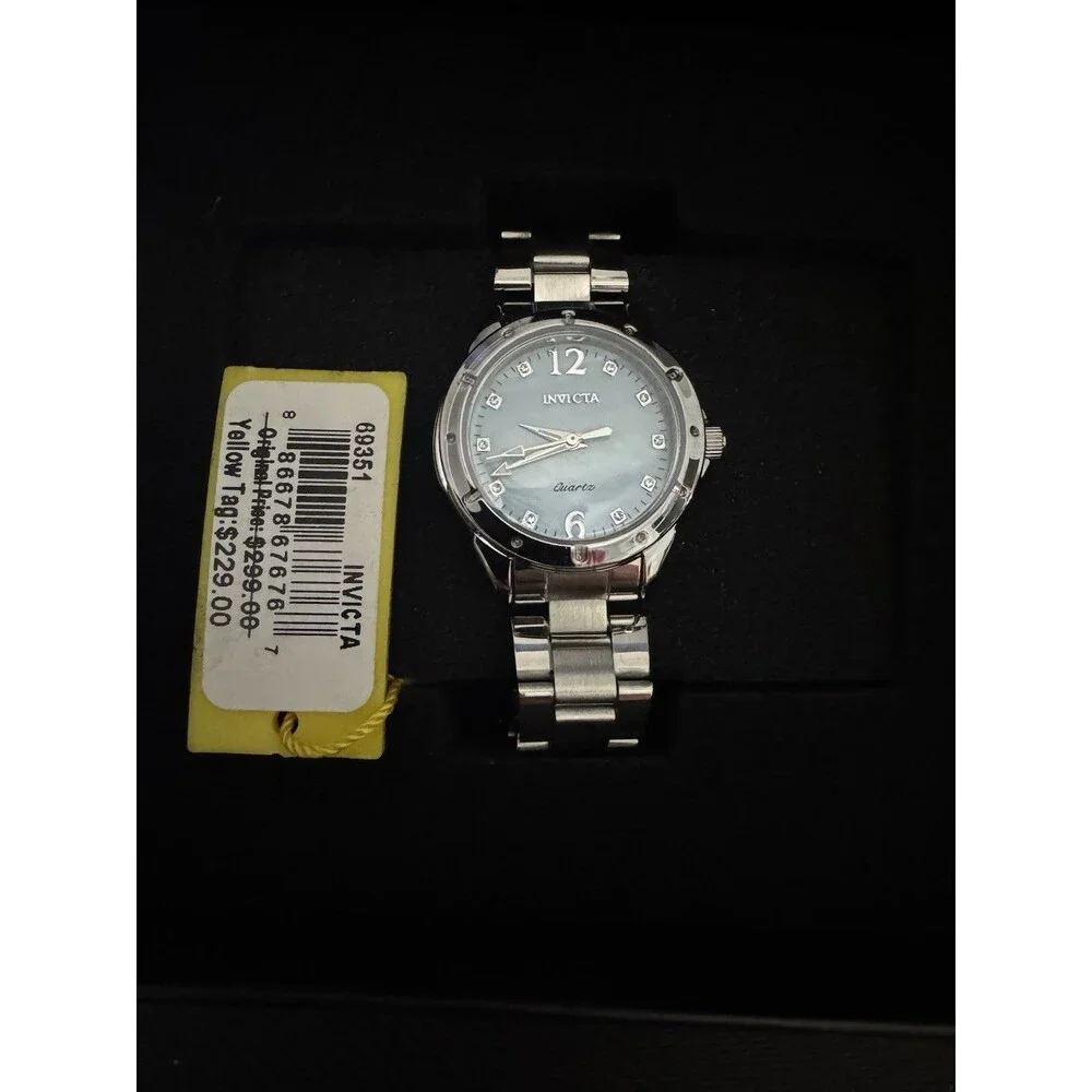 Invicta Celestial Women's Watch Blue Pearl - 29mm, Steel (69351)